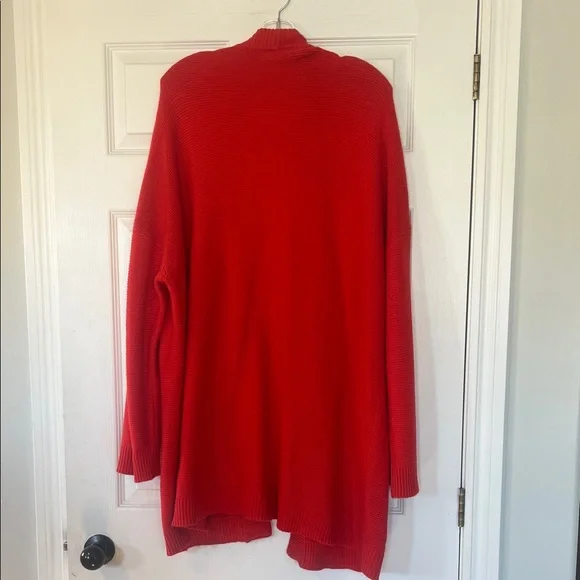 4/$20 Dynamite Bold Orange Cardigan - Picture 3 of 3